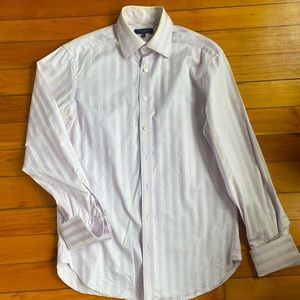 Purple Ted Baker Dress Shirt - Men’s 15.5 / 34-35
